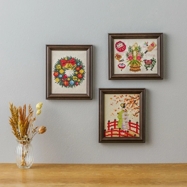 クロスステッチキット きらめく日本の季節