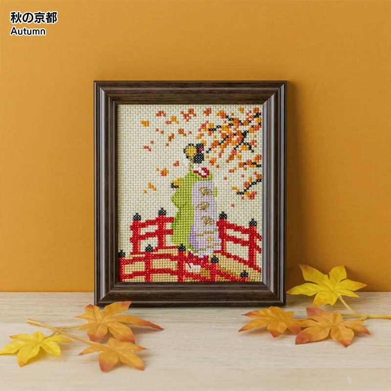 クロスステッチキット きらめく日本の季節