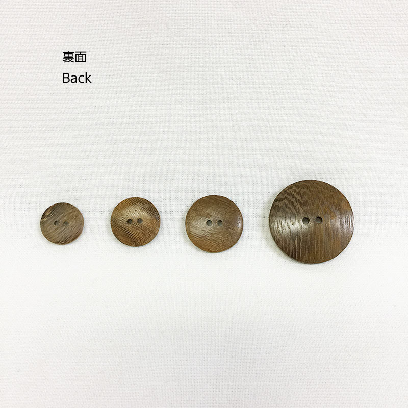 木工ボタン　M　車輪柄