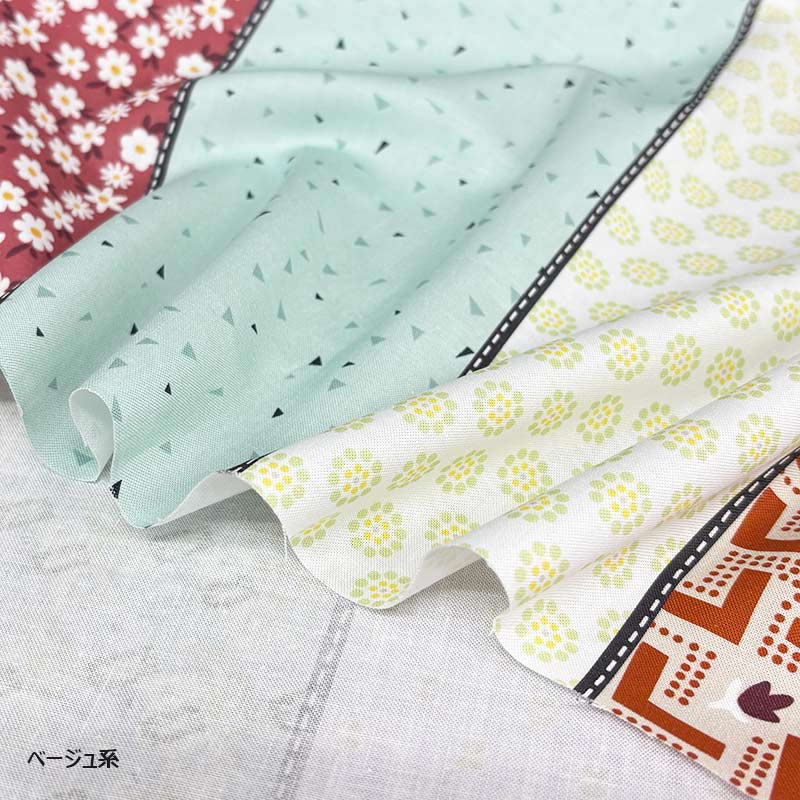 web20260924-01USAコットン moda Gathered Lollies マルチパネルプリント