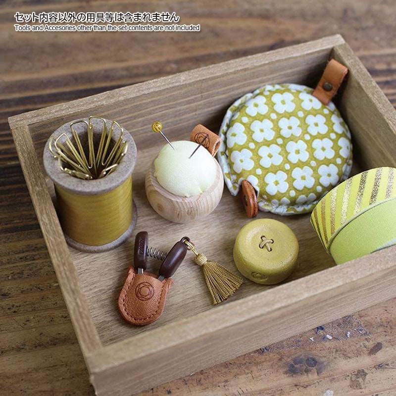 ヒノキのピンクッション 播州織