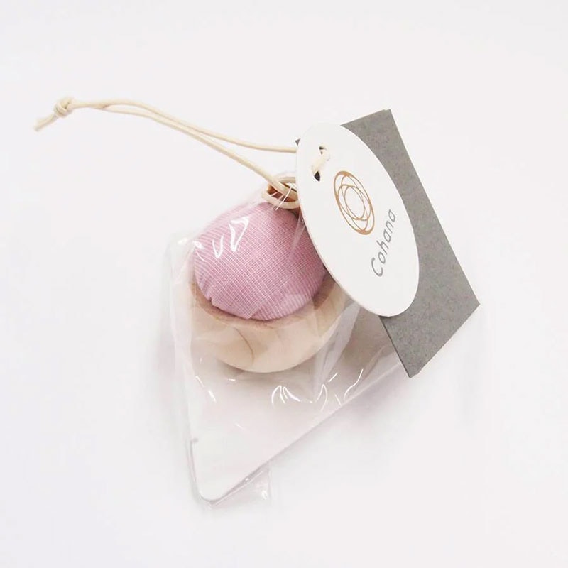 ヒノキのピンクッション 播州織