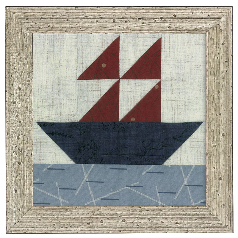 ブルーグレーの虫食いフレーム(内径18cm ガラスなし)(パターンプレゼント付き)