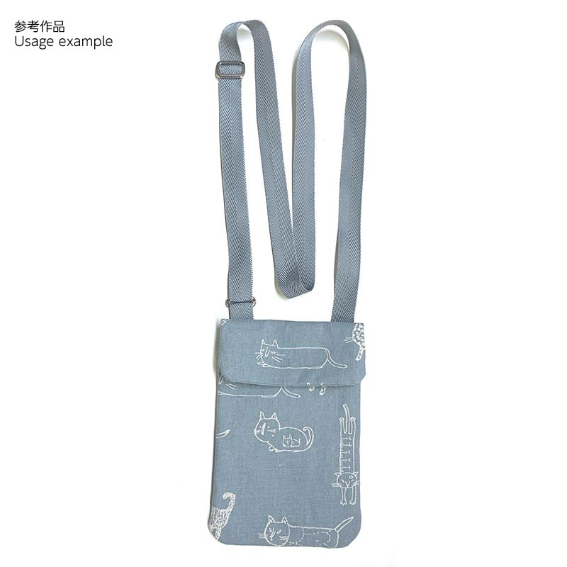 スマホポシェット 作り方&付属品セット