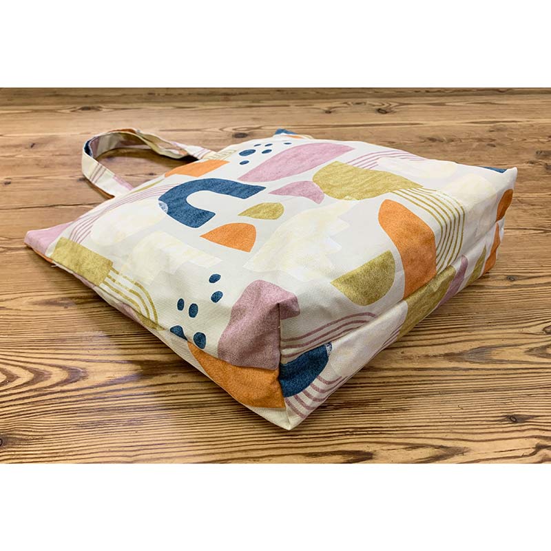 web20240710-01 コットンオックスプリント生地 ブロックインテリア 10cm（プレゼント付き）