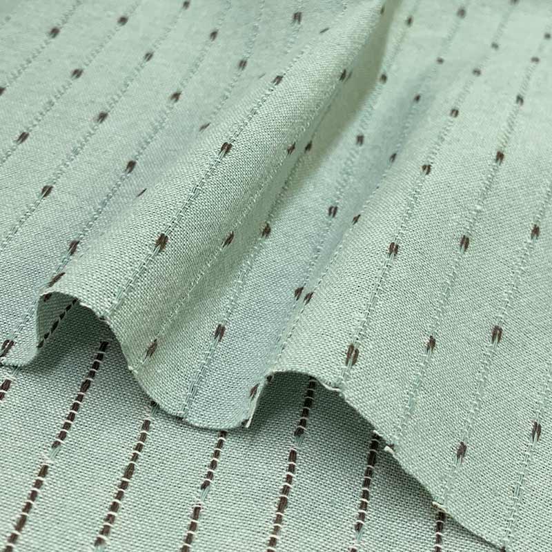 web20250116-02 先染めドットストライプ ミニカット