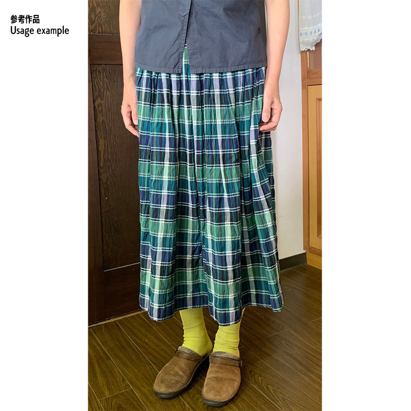 web20240808-04 夏のお洋服におすすめチェック布 10cm