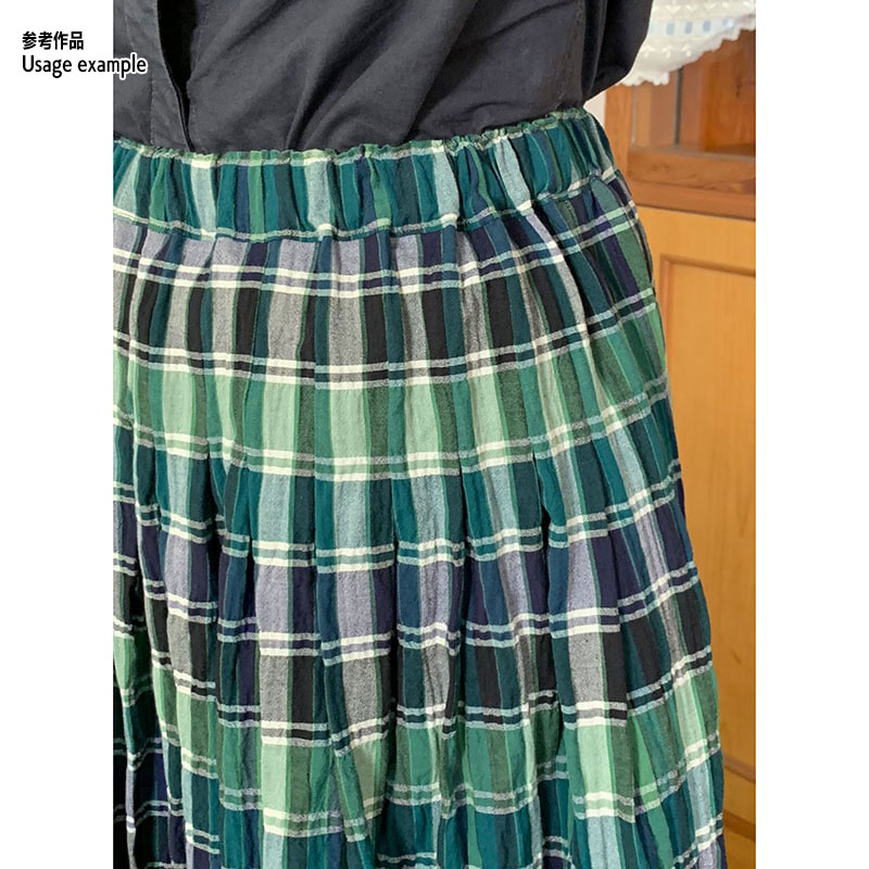 web20240808-04 夏のお洋服におすすめチェック布 10cm