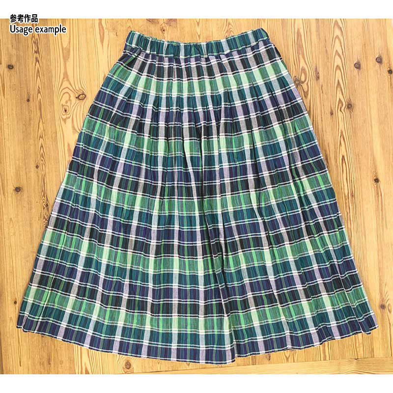 web20240808-04 夏のお洋服におすすめチェック布 10cm