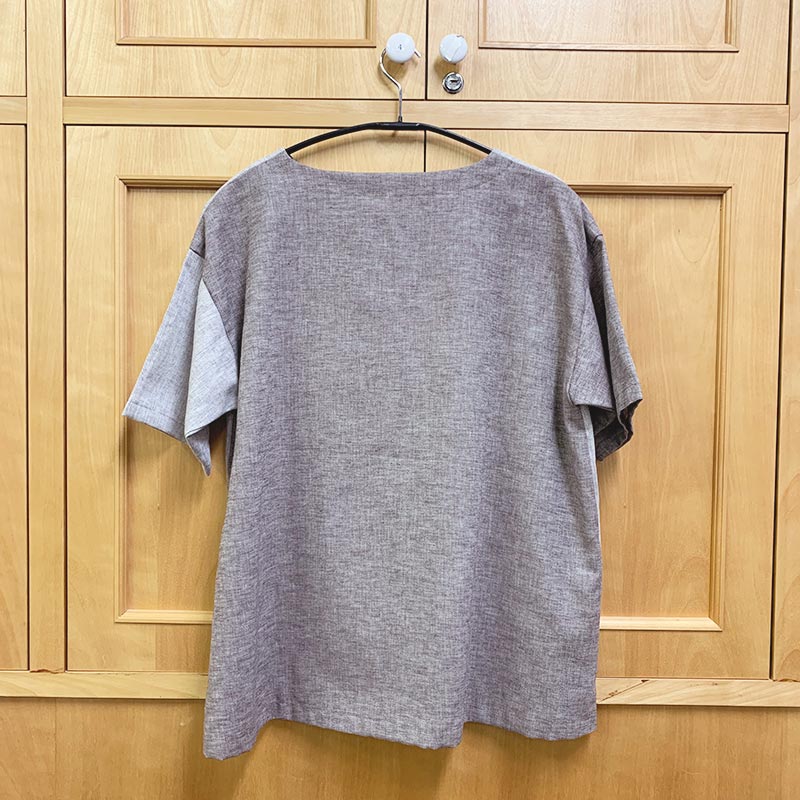 Tシャツ風ブラウスA（半そで）（作り方なし）斉藤謠子 私の好きな10の服