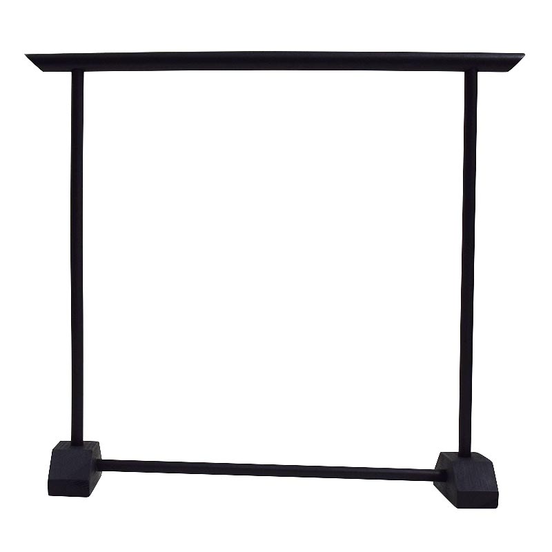 ミニ衣桁　木製