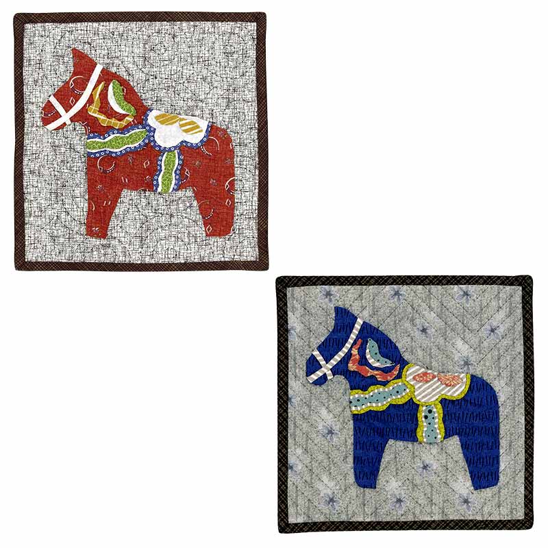 ダーラナホースのミニタペストリー | カタログ通信販売,2025年第8回