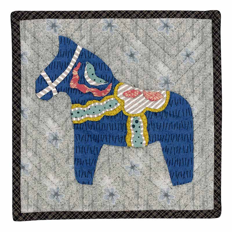 ダーラナホースのミニタペストリー