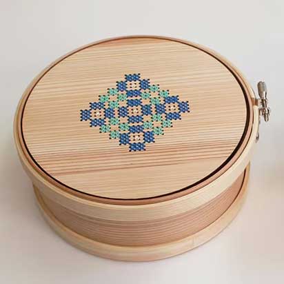 曲げわっぱの道具箱