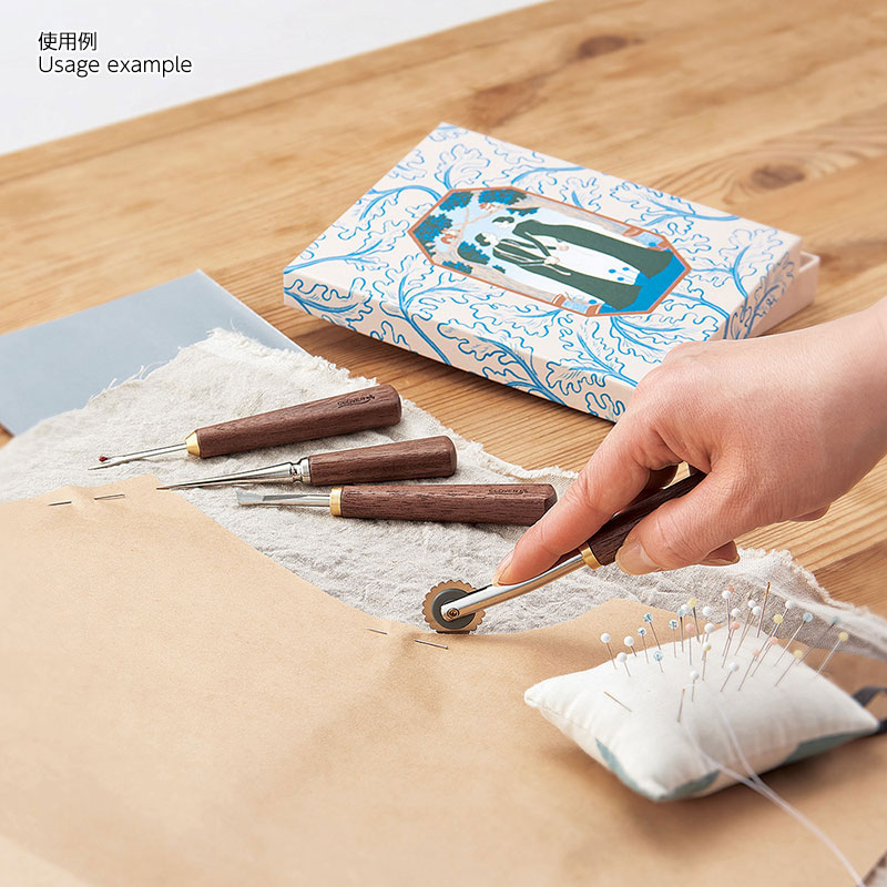 ソーイングツールセット〈ウォールナット〉