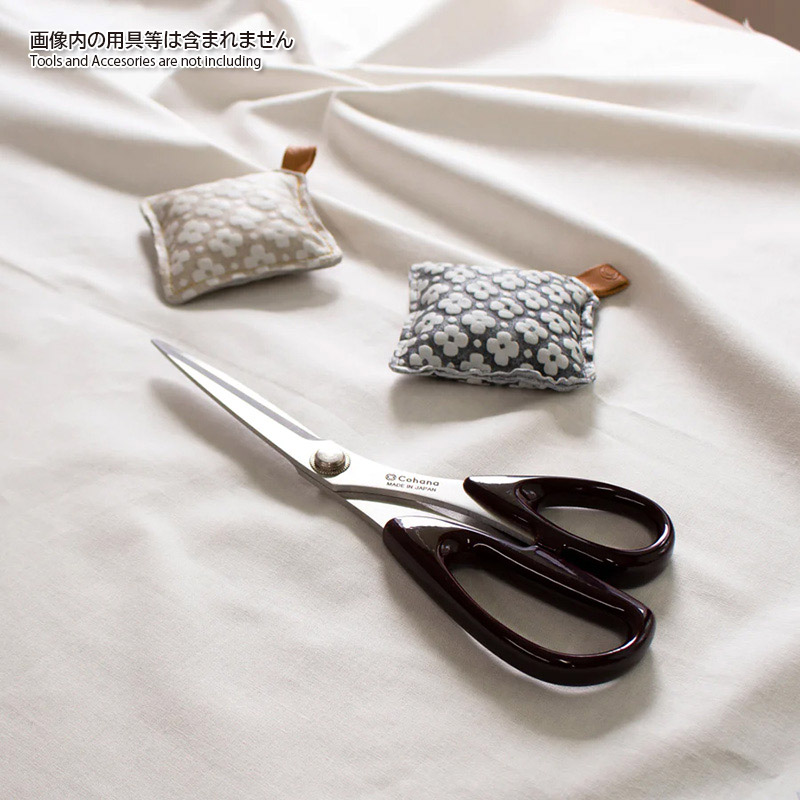 漆塗りの関の裁ちばさみ　溜塗り