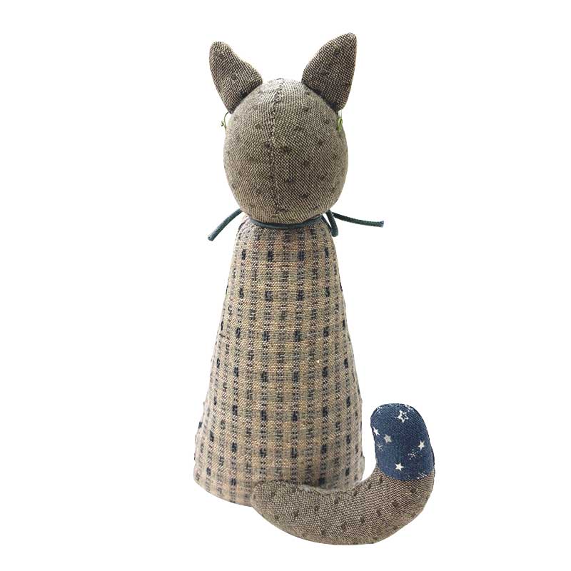 Patchwork Animals パッチワークアニマルズ 3 ネコのぬいぐるみと巾着