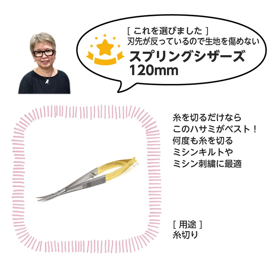 クラフトチョキはさみ 布切り 