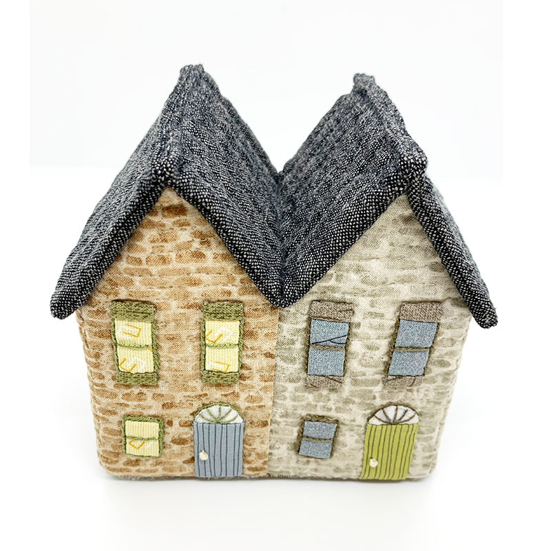 【送料無料】テラスハウス（立体）（作り方なし）2023年9月号すてきにハンドメイド掲載