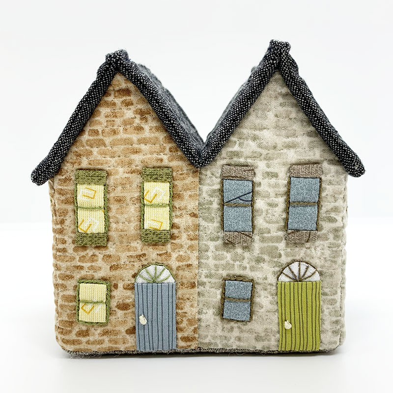 【送料無料】テラスハウス（立体）（作り方なし）2023年9月号すてきにハンドメイド掲載