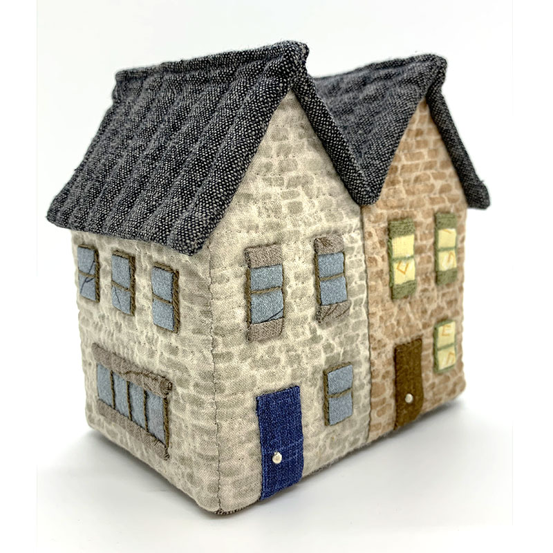 【送料無料】テラスハウス（立体）（作り方なし）2023年9月号すてきにハンドメイド掲載