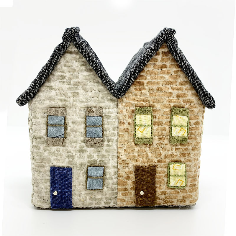 【送料無料】テラスハウス（立体）（作り方なし）2023年9月号すてきにハンドメイド掲載