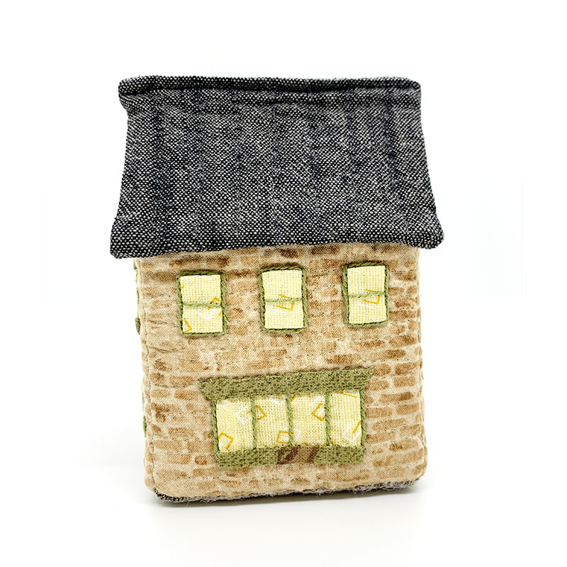 【送料無料】テラスハウス（立体）（作り方なし）2023年9月号すてきにハンドメイド掲載