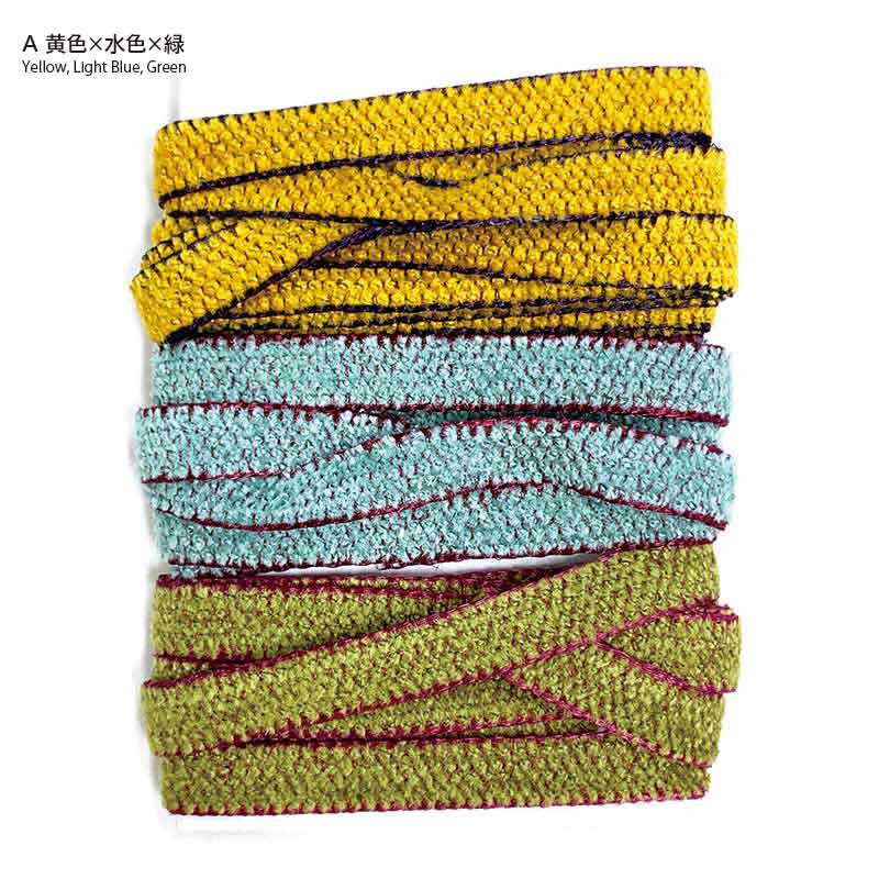 シェニールリボン3色セット