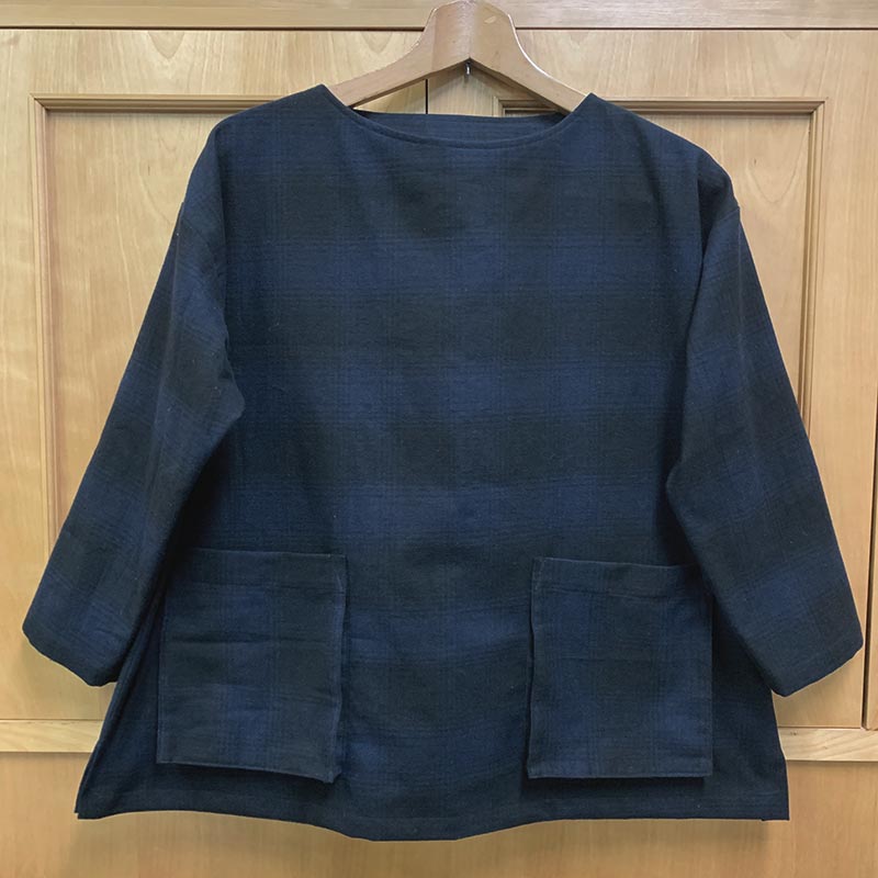 Tシャツ風ブラウスB（長そで）（作り方なし）斉藤謠子 私の好きな10の服