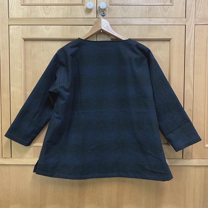 Tシャツ風ブラウスB（長そで）（作り方なし）斉藤謠子 私の好きな10の服