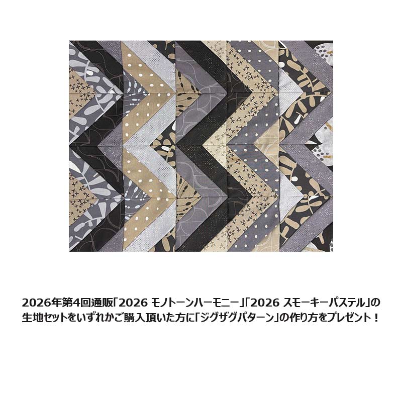 2604 モノトーンハーモニー　（ブレゼント付）