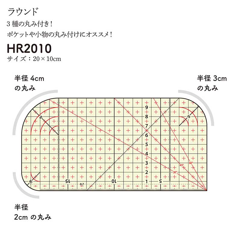ホットアイロン定規 耐熱定規