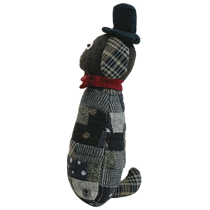 Patchwork Animals パッチワークアニマルズ 2 犬のぬいぐるみとフェイスポーチ