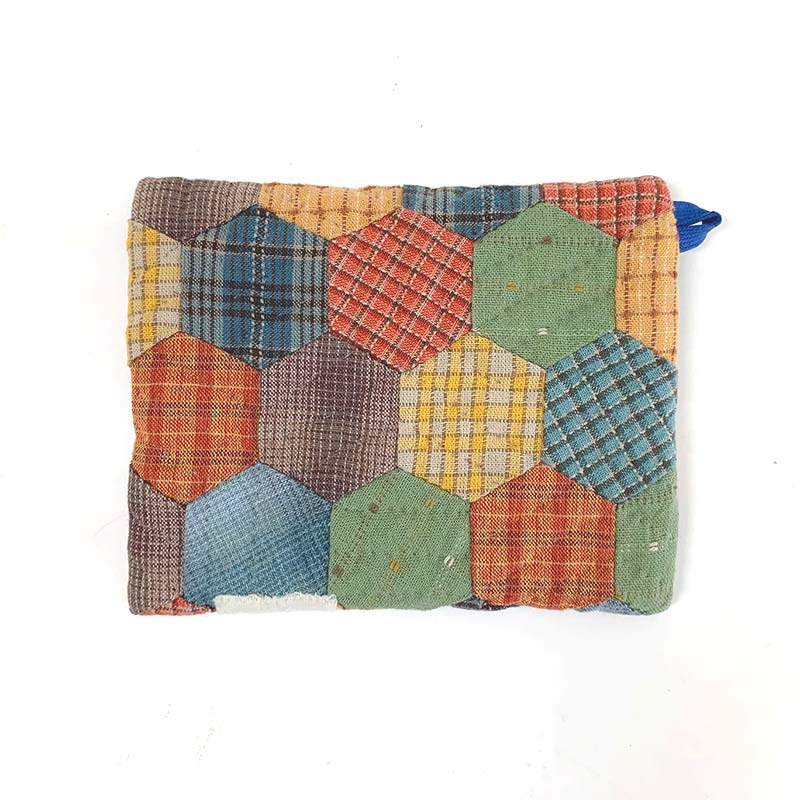 Patchwork　Animals　パッチワークアニマルズ 1 ウサギのぬいぐるみとポーチ