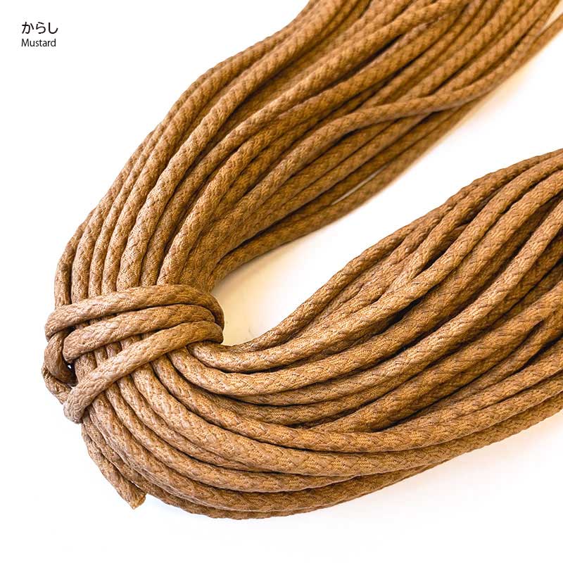 ワックスコード シワ加工(太)