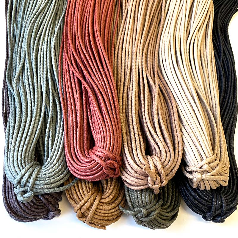 ワックスコード シワ加工(太)