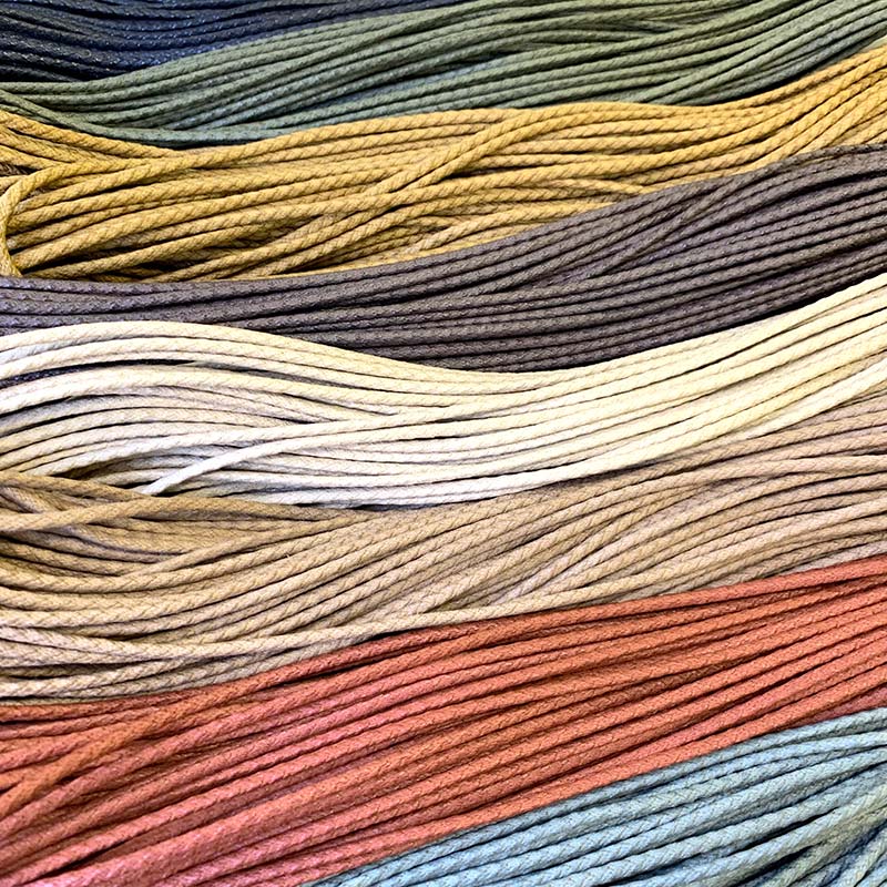 ワックスコード シワ加工(太)