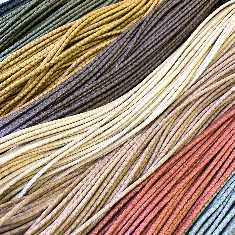 ワックスコード シワ加工(太)