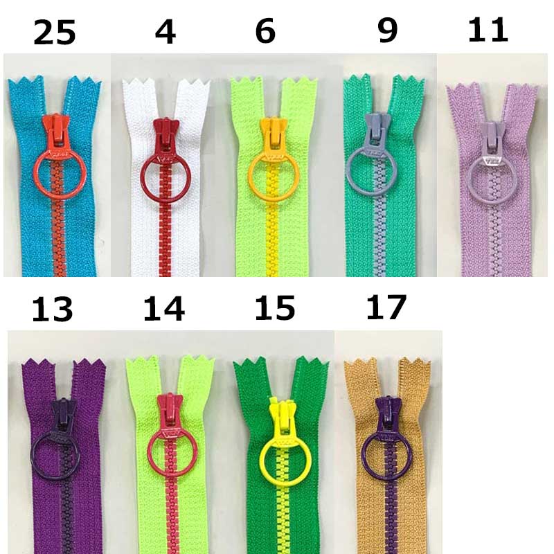 カラーファスナー 20cm
