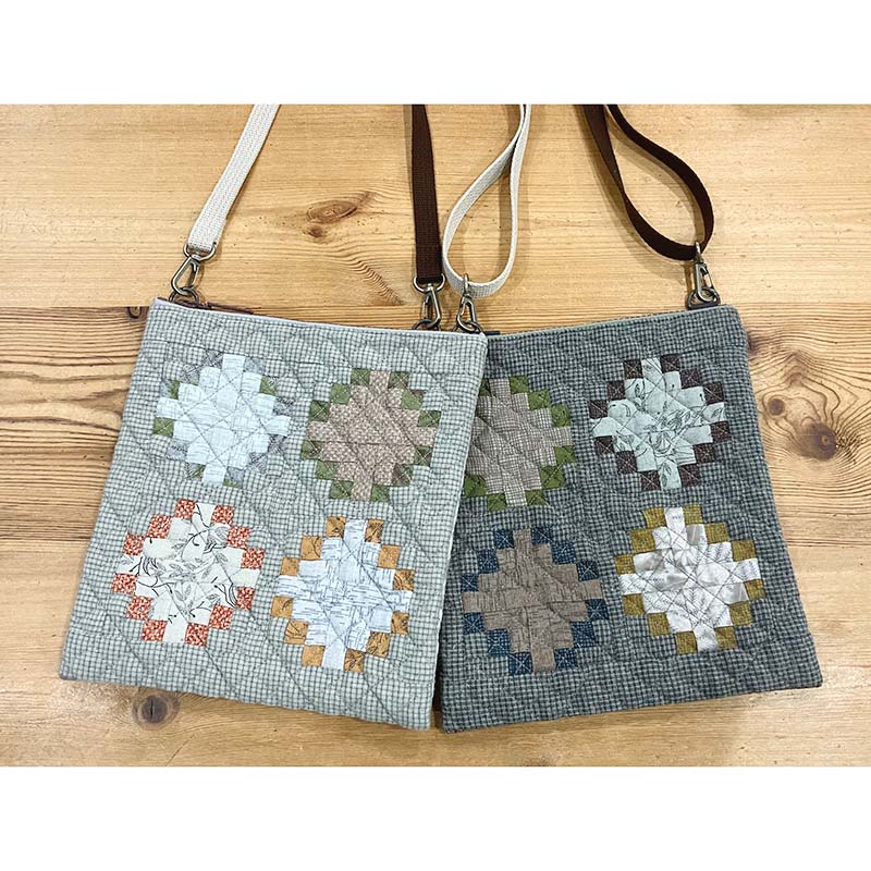 美品ハンドメイド パッチワークキルト 9パネル 楽天市場】センテナリーで作るナインパッチのポシェット