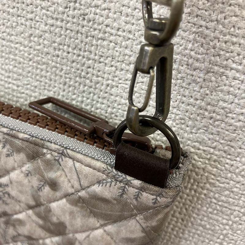 センテナリーで作るナインパッチのポシェット