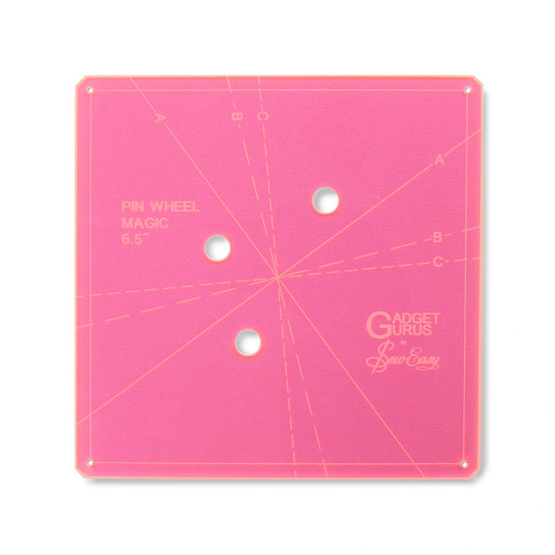 【20％OFF】6.5 インチ　ピンウィールマジックテンプレート(SQ005）