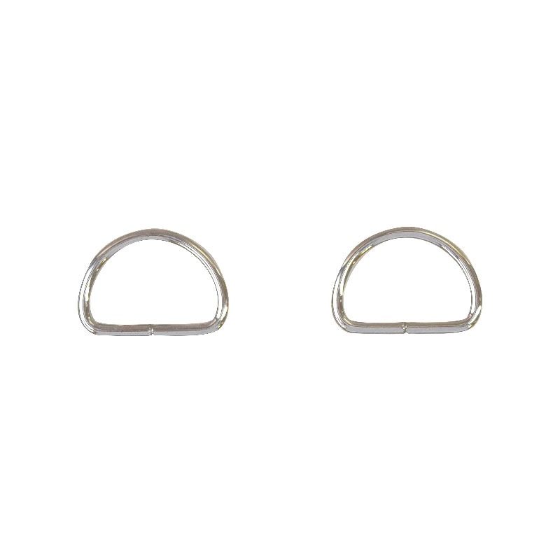 Dカン2.5cm シルバー2個セット