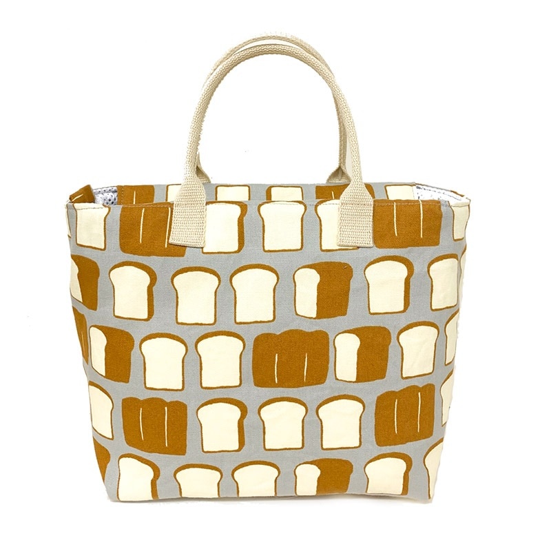 【20%OFF】食パンプリントの保冷・保温バッグとポーチ