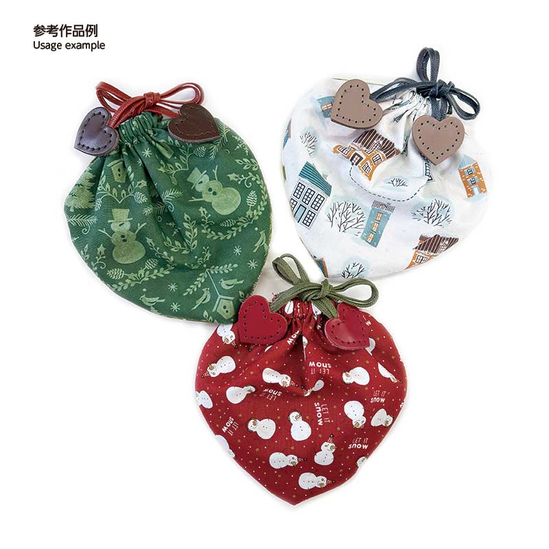 【50%OFF】本革ファスナータグ ハート(JTP-K19)(プレゼント付)