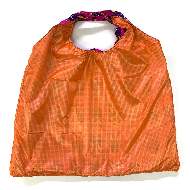 リバーシブルエコバッグ　