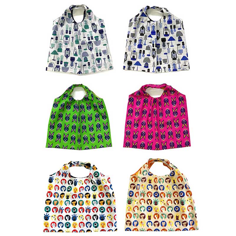 リバーシブルエコバッグ　