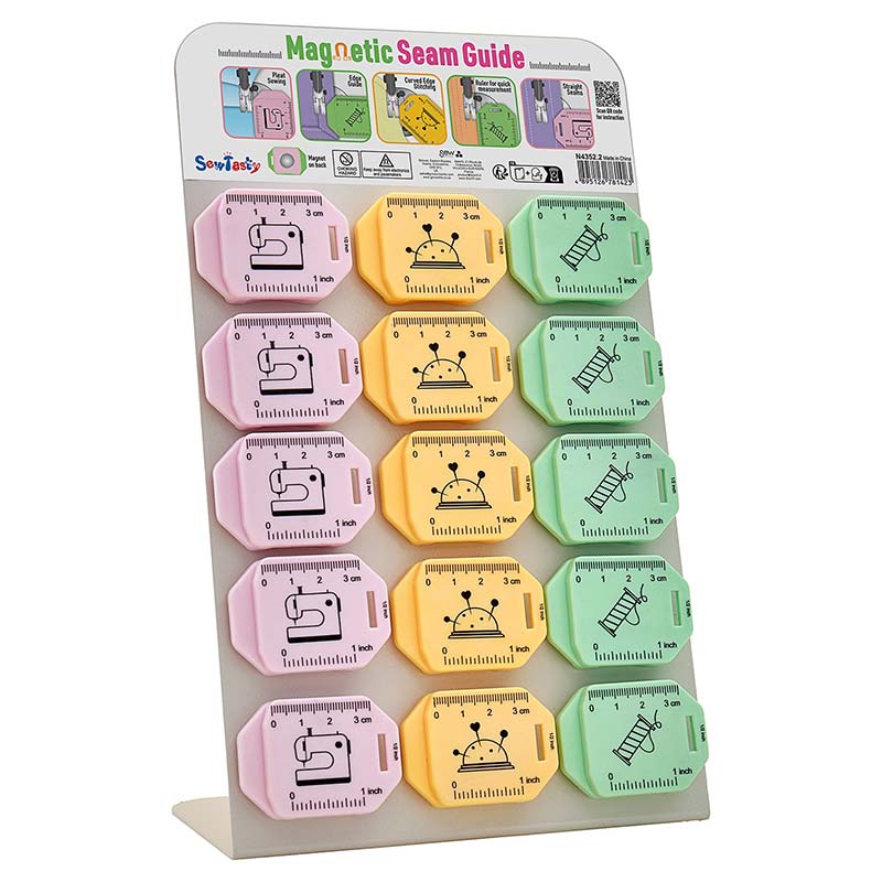 職業用ミシン　マグネット定規