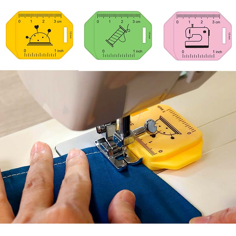 職業用ミシン　マグネット定規