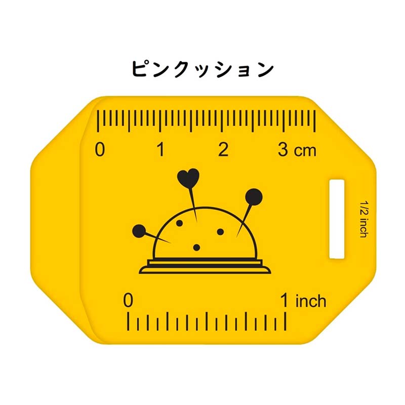 職業用ミシン　マグネット定規